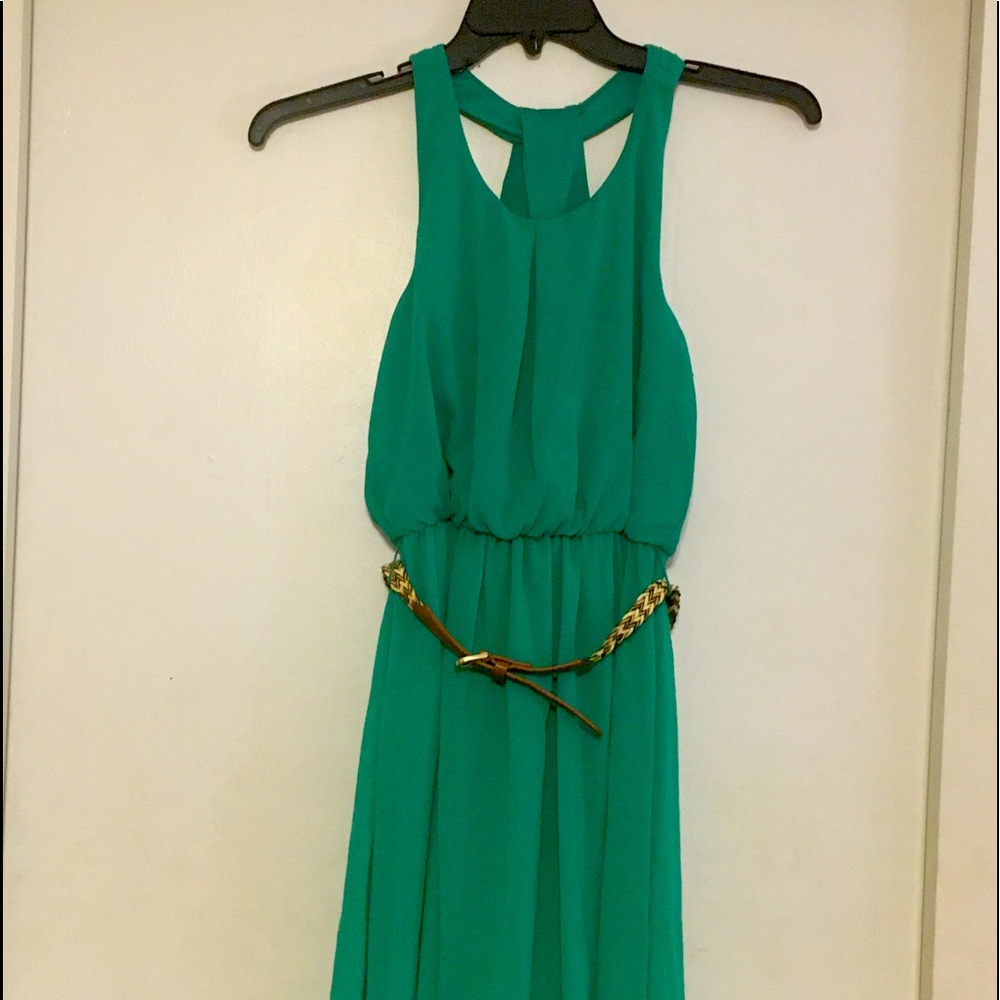 Green By&By Homecoming / Semi-Formal Dress